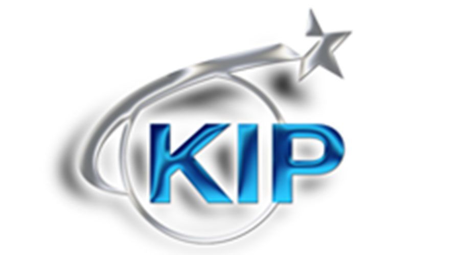 Ein Logo für Kip mit einem Stern in der Mitte