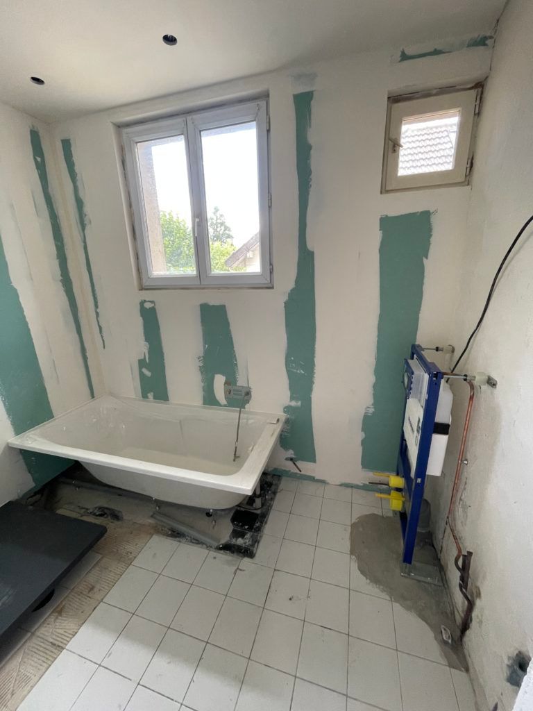 Exemple de projet de création de salle de bain 1