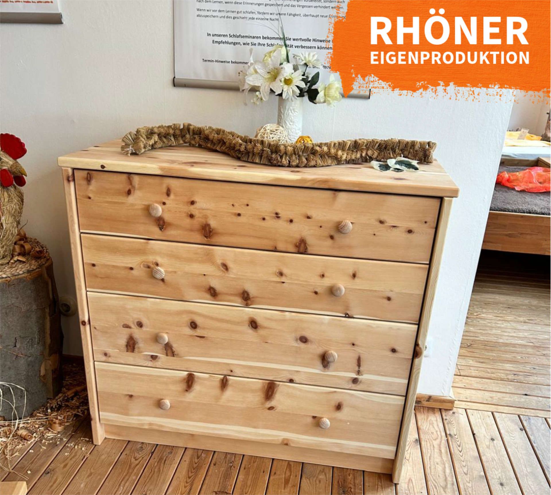 Kommode Rhön 300 in Zirbe