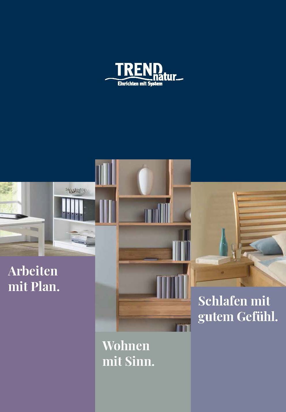 Prospekt Trend Natur – Einrichten mit System