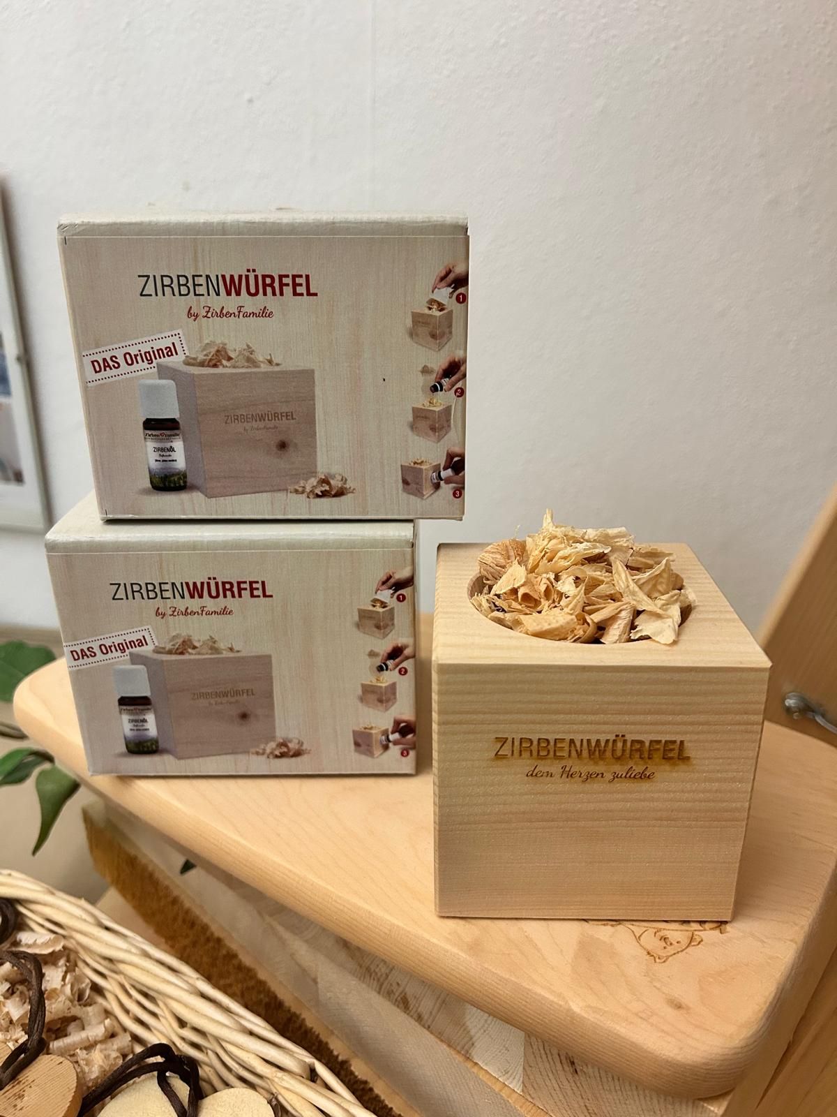 Zirben-Duftwürfel