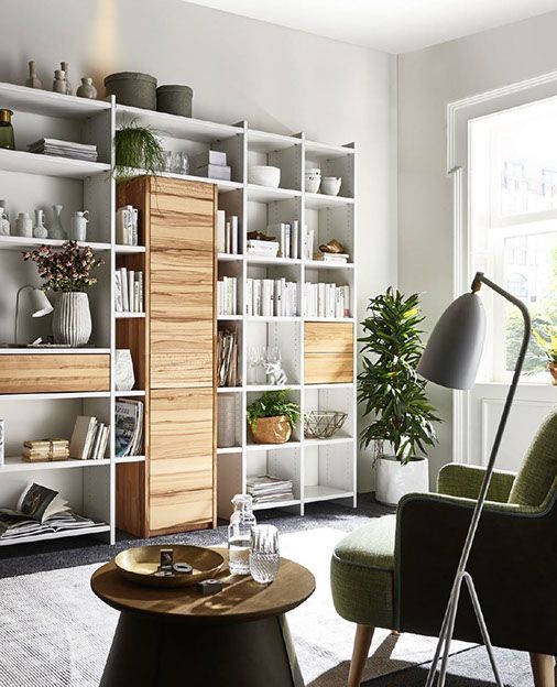 Schrank-Regalwand von Iversen