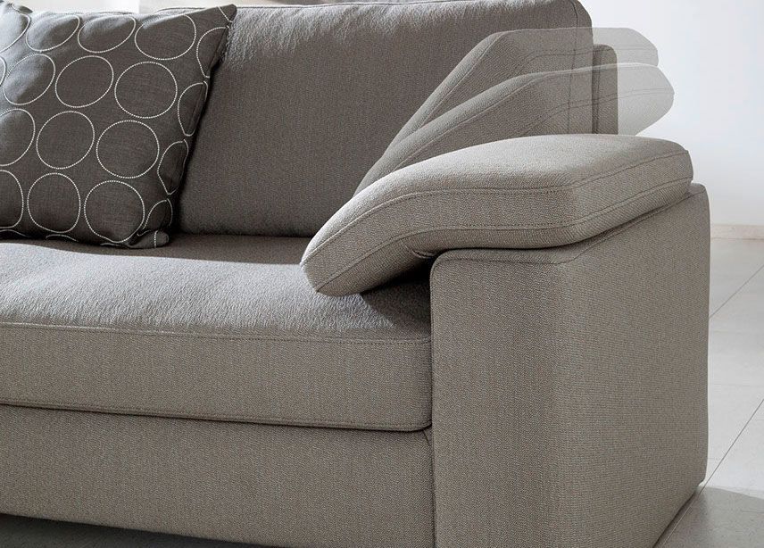 Sirio Funktionscouch Arco Coast Crop mit verstellbarer Lehne