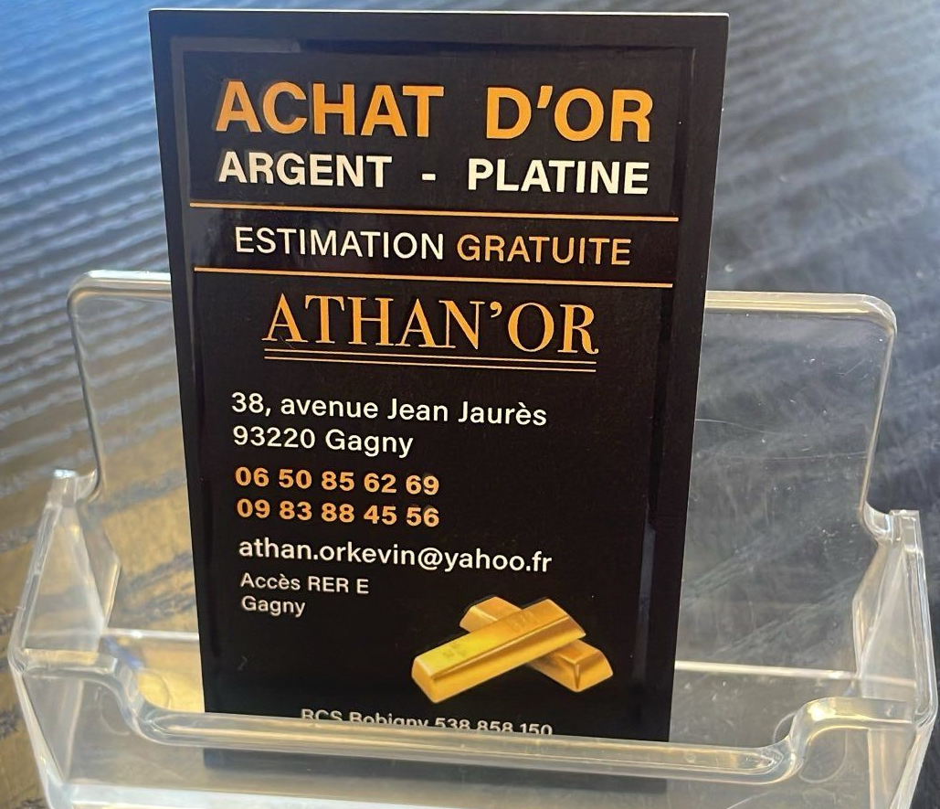 Plaquette Athan'Or