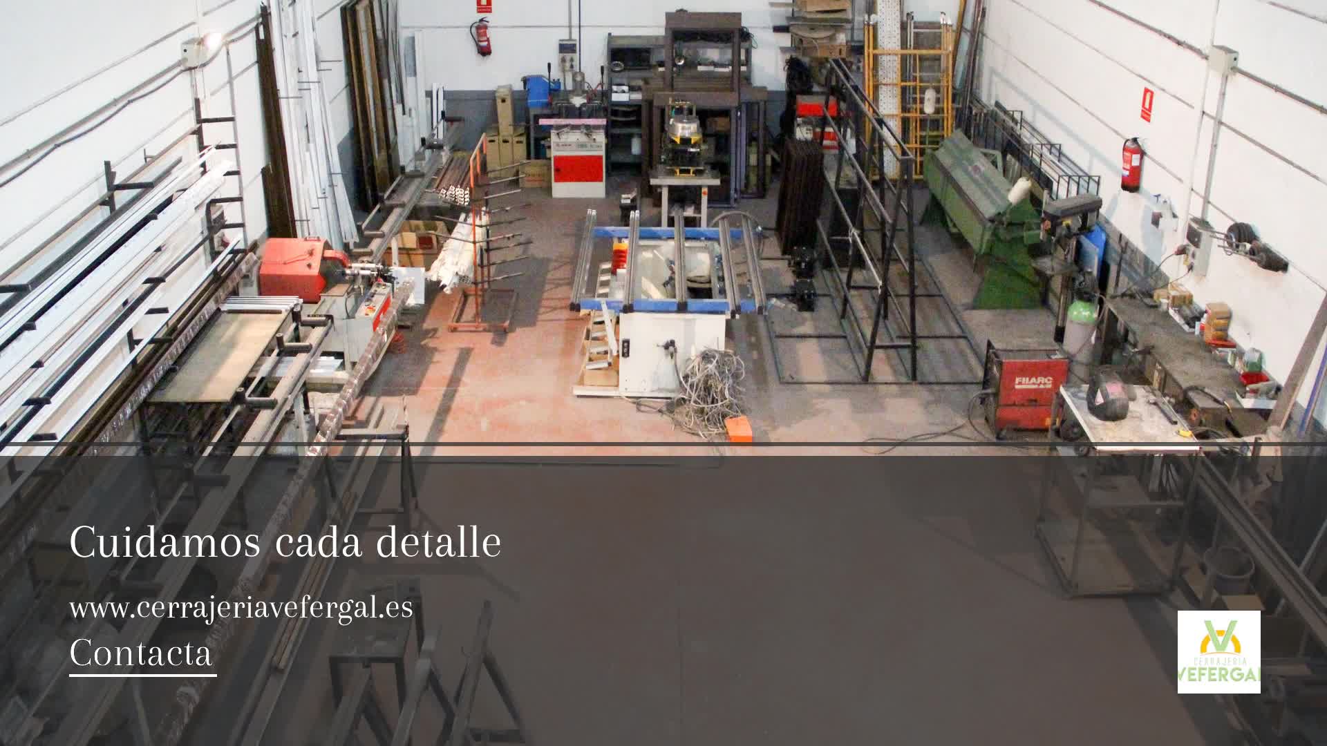 Cerramientos de cristal en Madrid sur | Cerrajería Vefergal