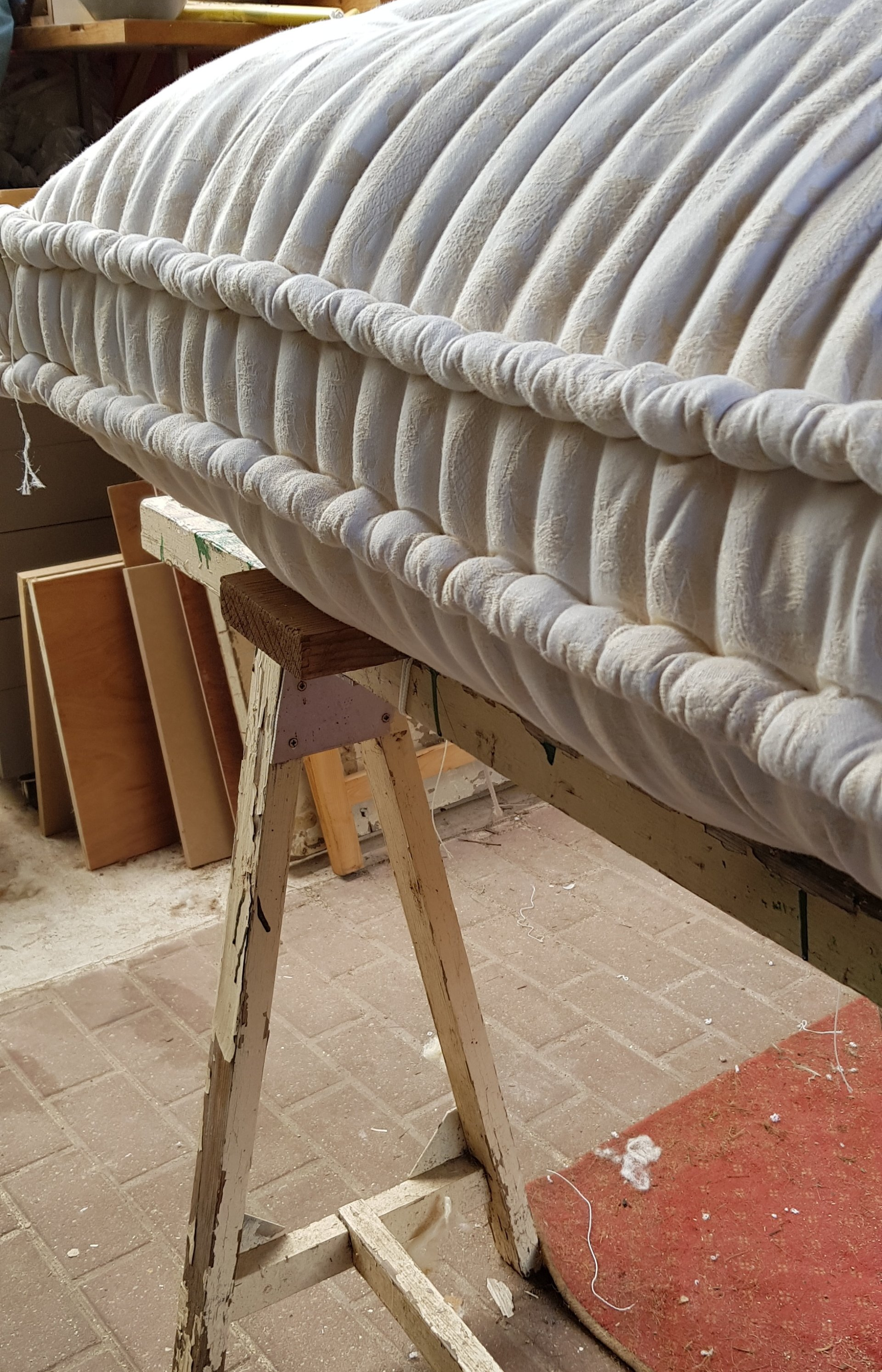 Réfection d'un matelas