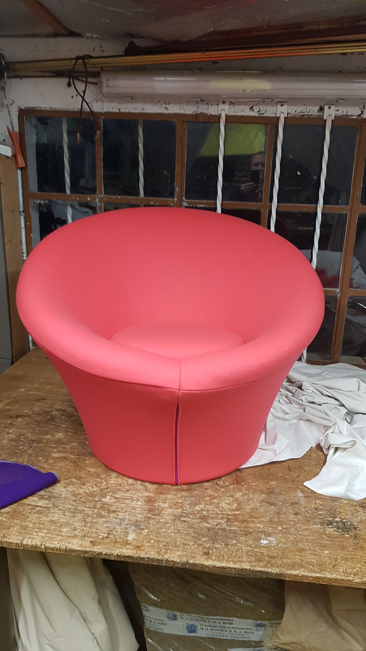 Fauteuil rouge