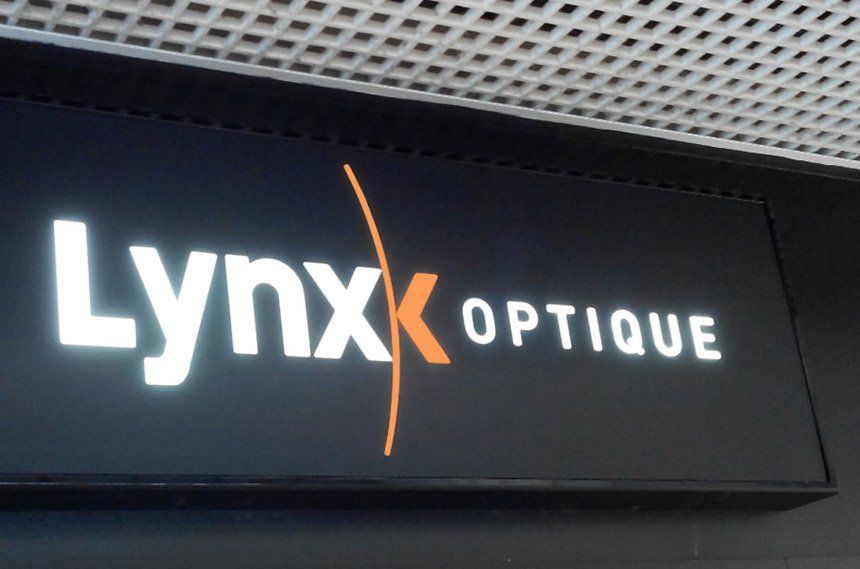 Lynxx optique - Façade de l'enseigne d'un opticien