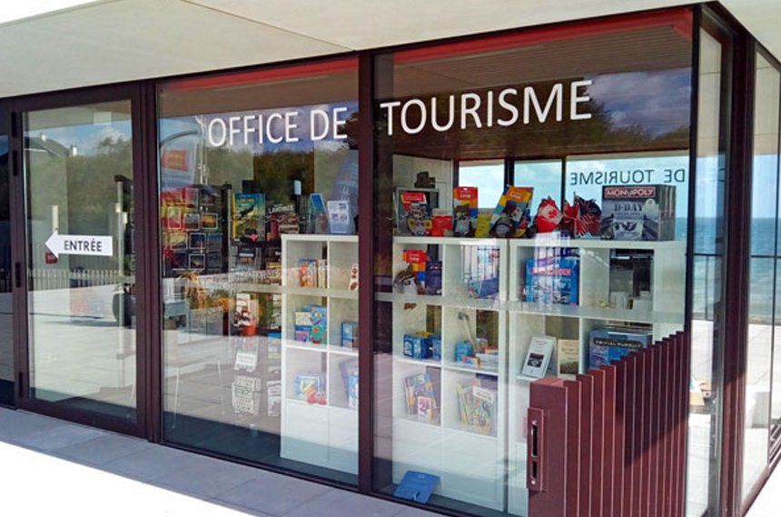 Devanture d'un office de tourisme