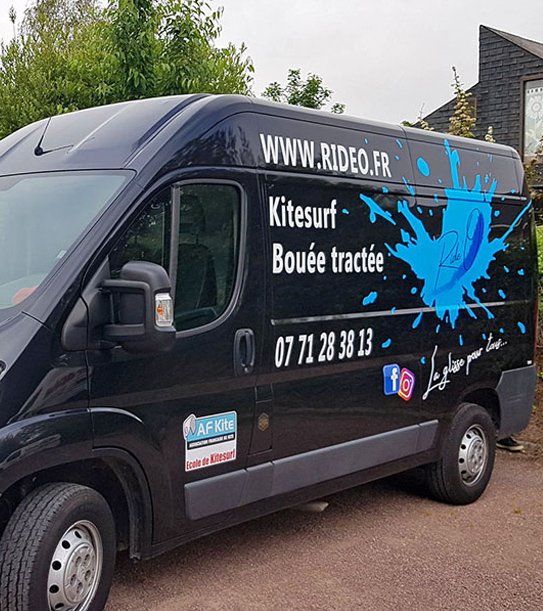 Véhicule floqué par Graphil