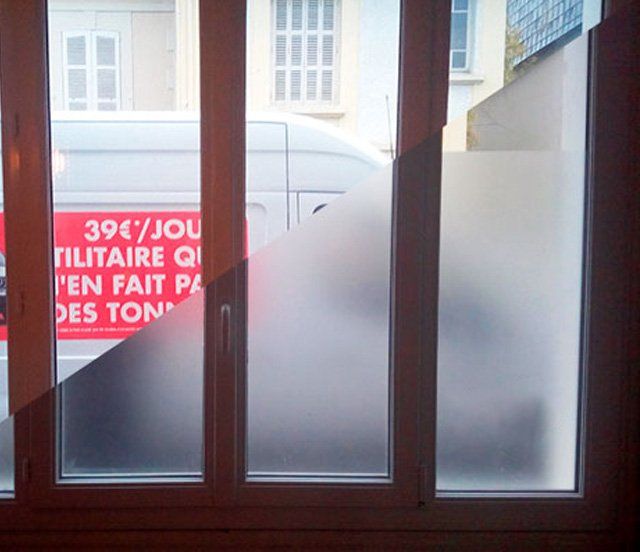 Film pour vitrage dépoli