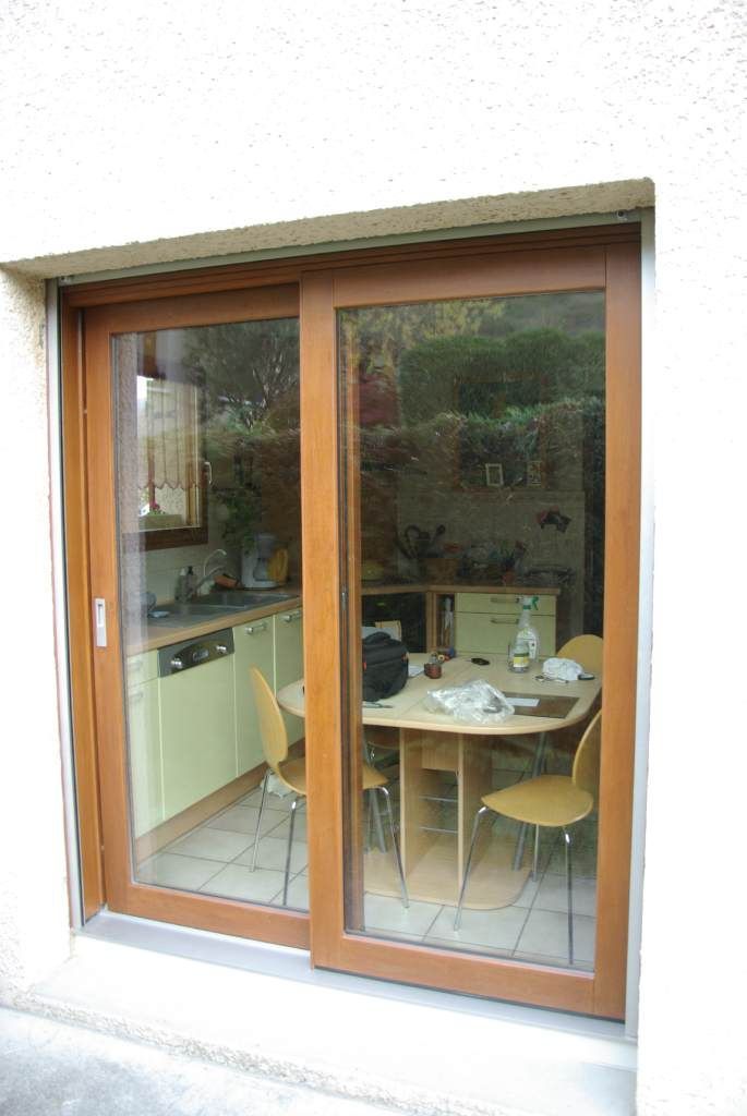 Coulissant bois et cuisine