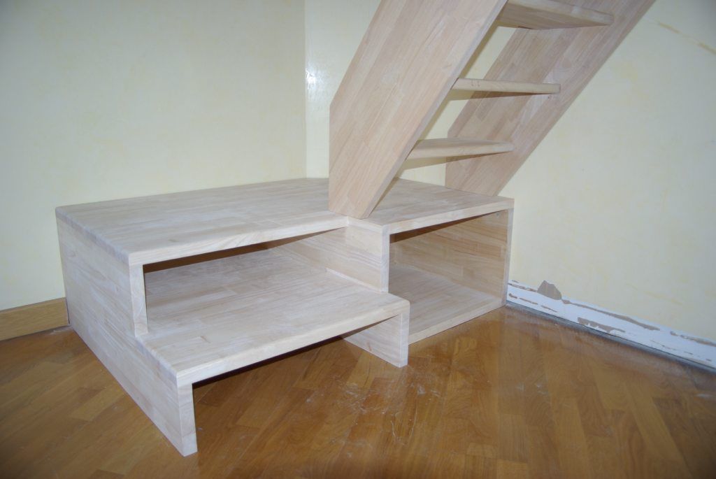 Escalier avec palier