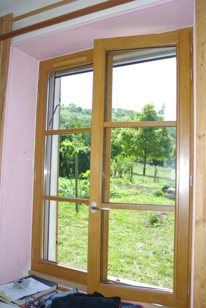 Fenêtre bois 2 vantaux