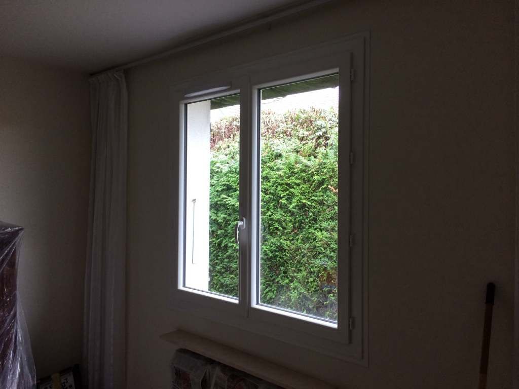 Nouvelle fenêtre en PVC