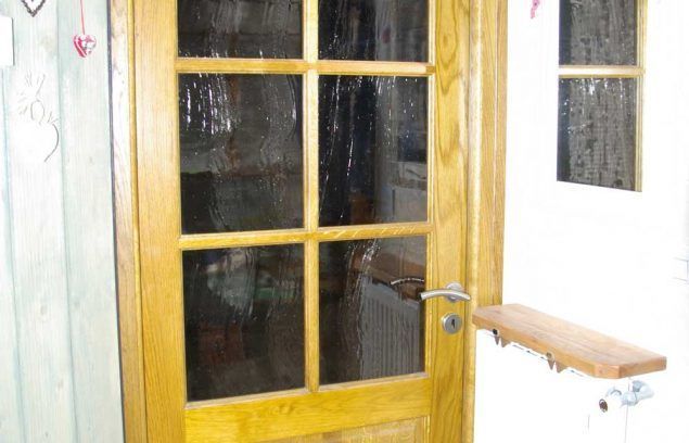 Porte intérieure vitrée