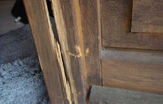 Porte dégradée suite effraction