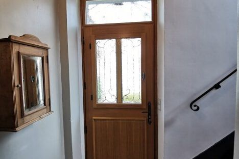 Porte d'entrée vue intérieure