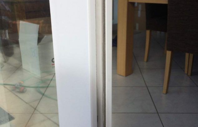 Réparation porte-fenêtre en PVC