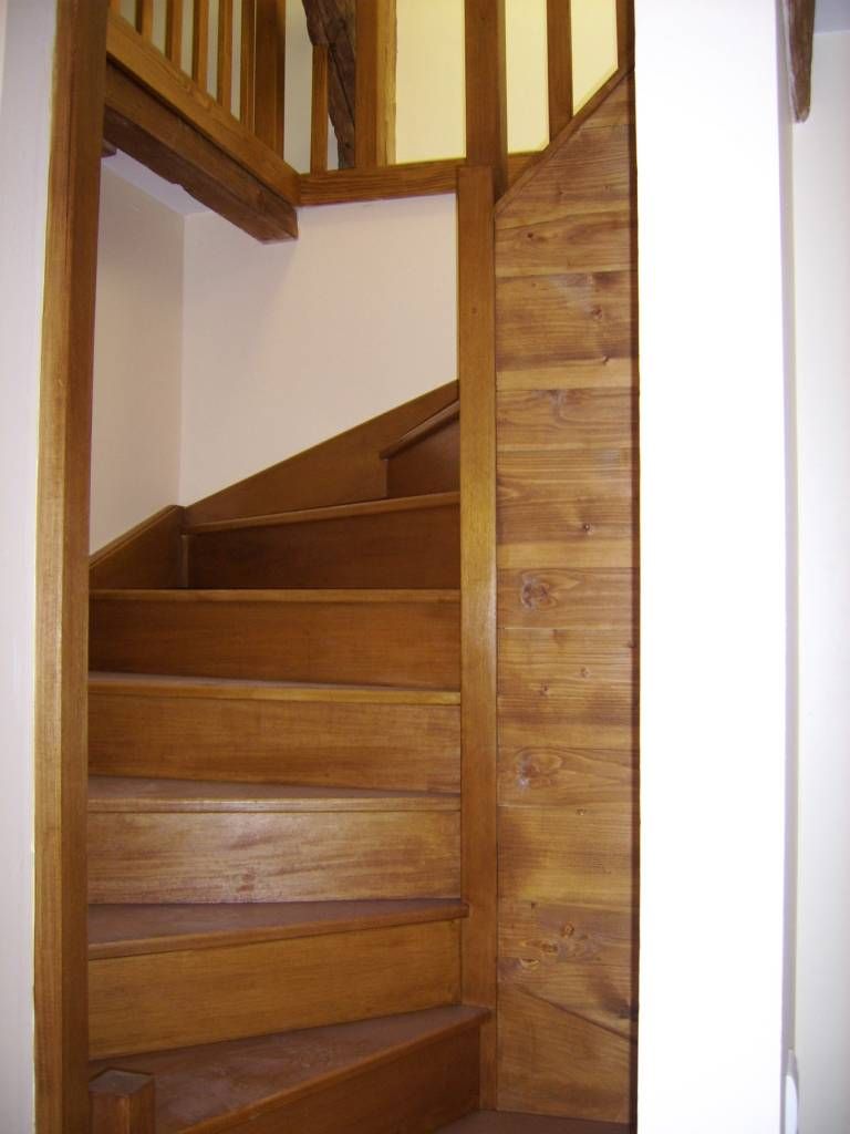Escalier en bois