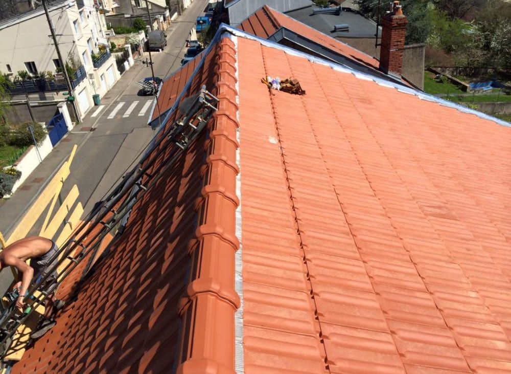 Toiture en tuiles neuves