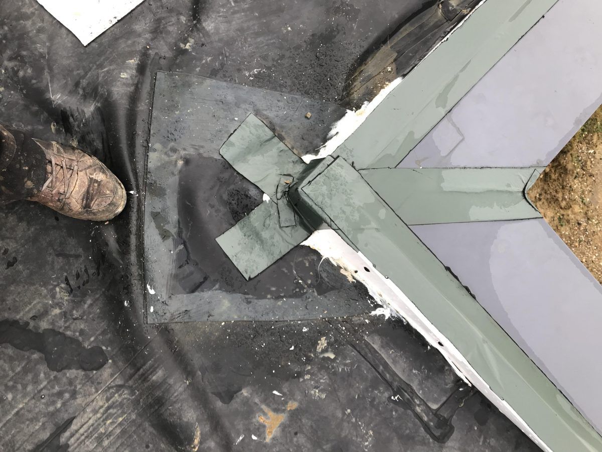 Étanchéité à froid de toiture