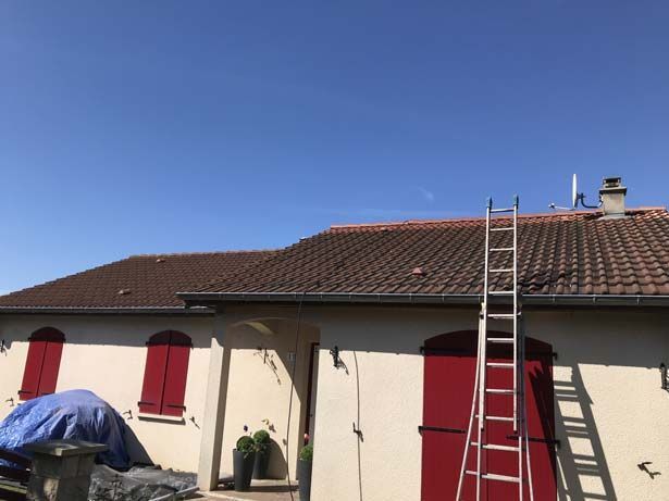 nettoyage et démoussage de toit