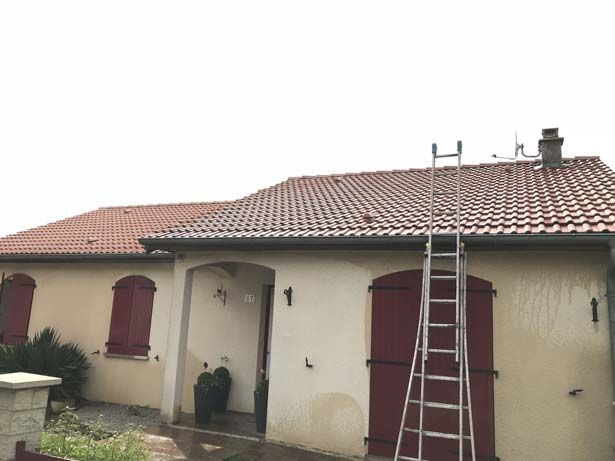 démoussage et traitement de toit