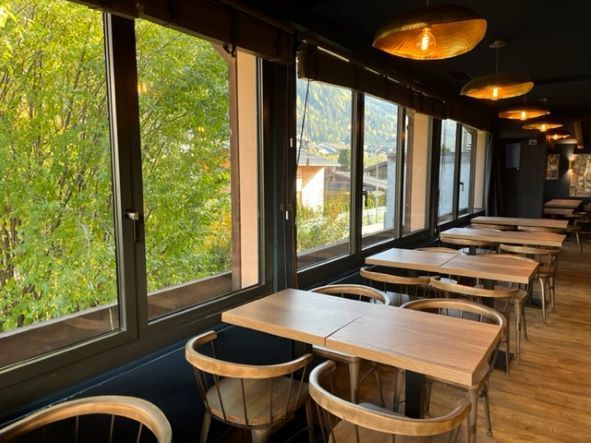 Fenêtre d'exposition en alu