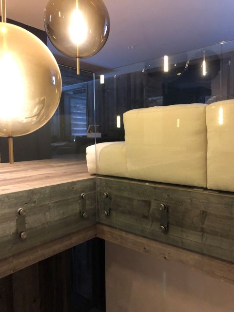 zoom sur un garde corps en verre