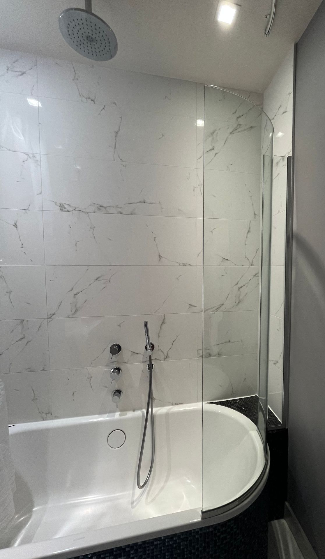 baie vitrée pour salle de bain