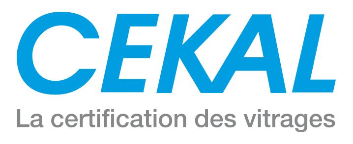 Logo Cekal, La certification des vitrages