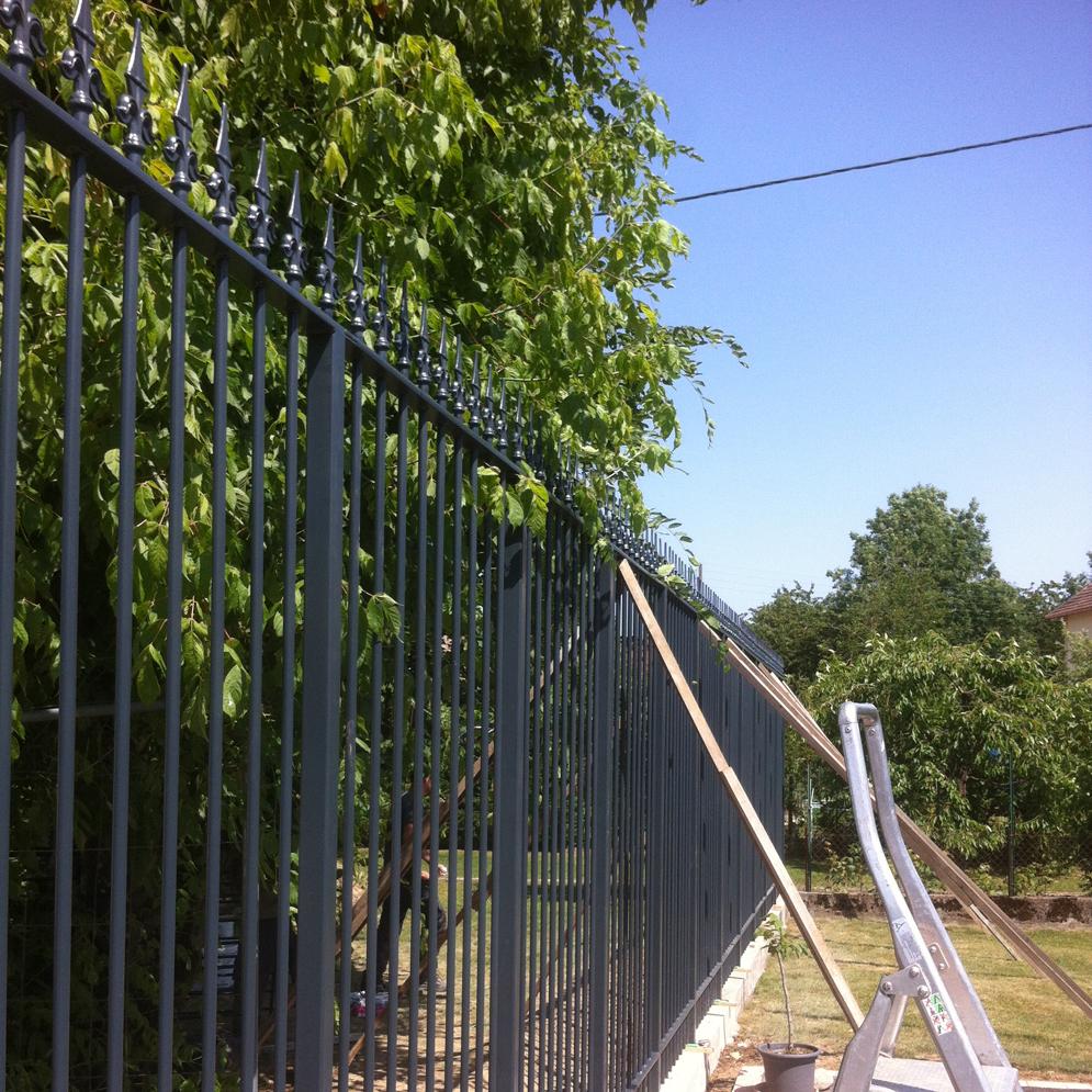 Clôtures-fer-forgé