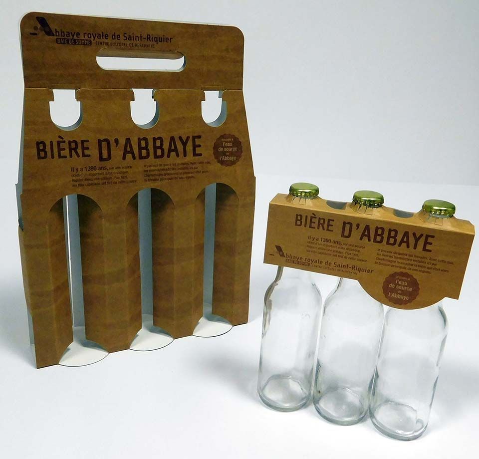 Carte d'accroche de bières