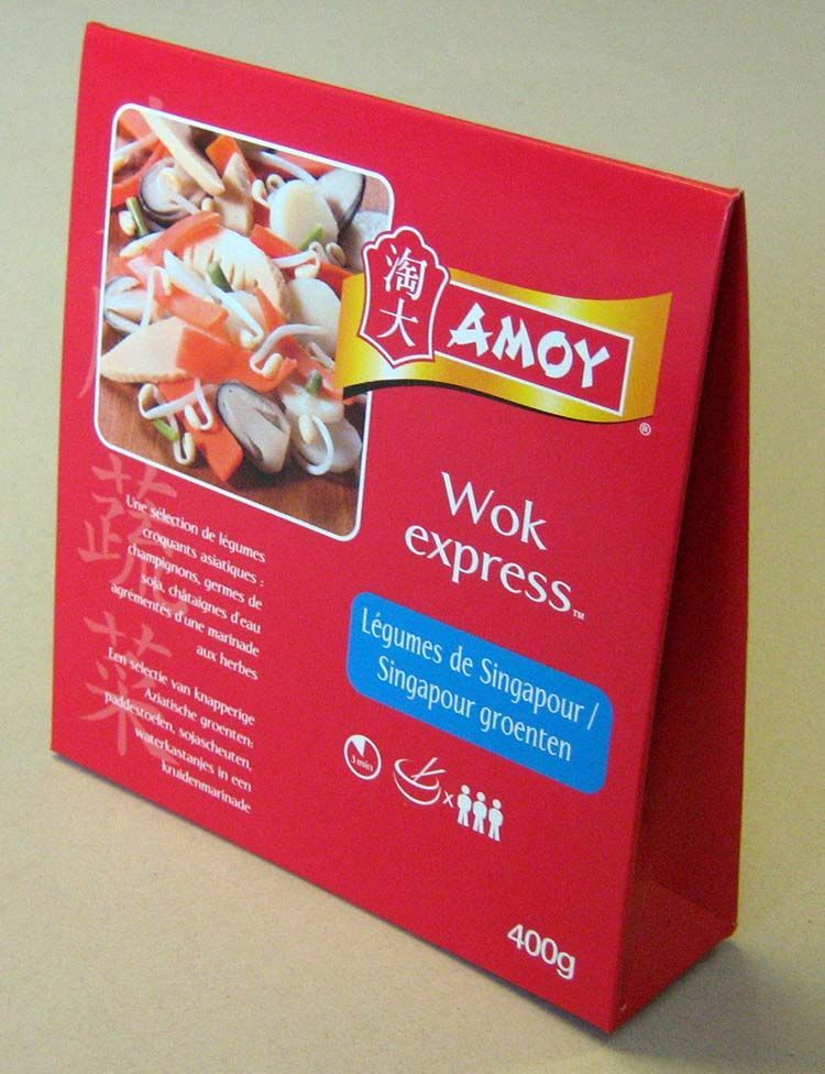 Packaging de wok