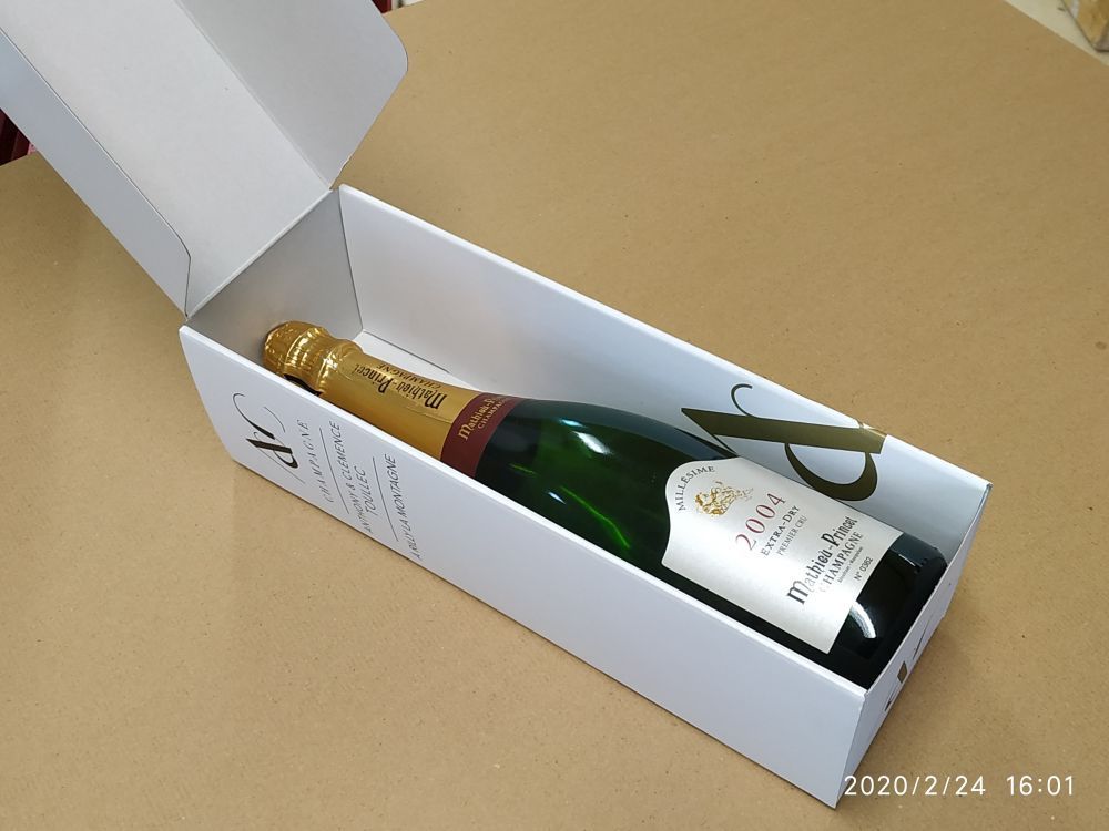 Coffret de champagn Toullec