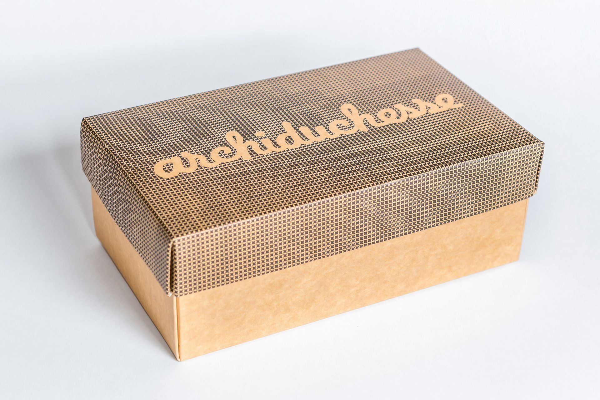 Packaging d'une boite à chaussure