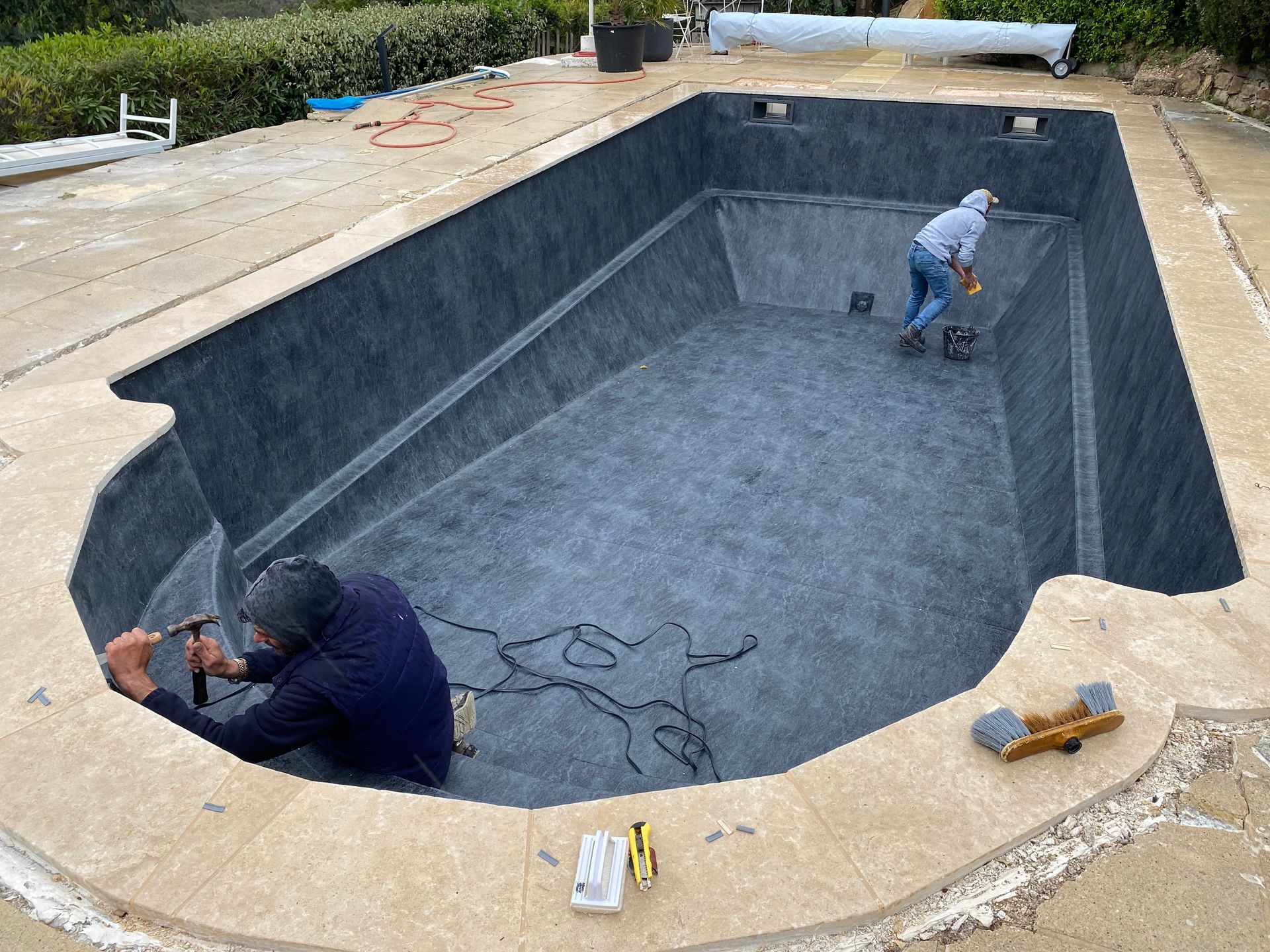 Vers la page Rénovation de piscine.