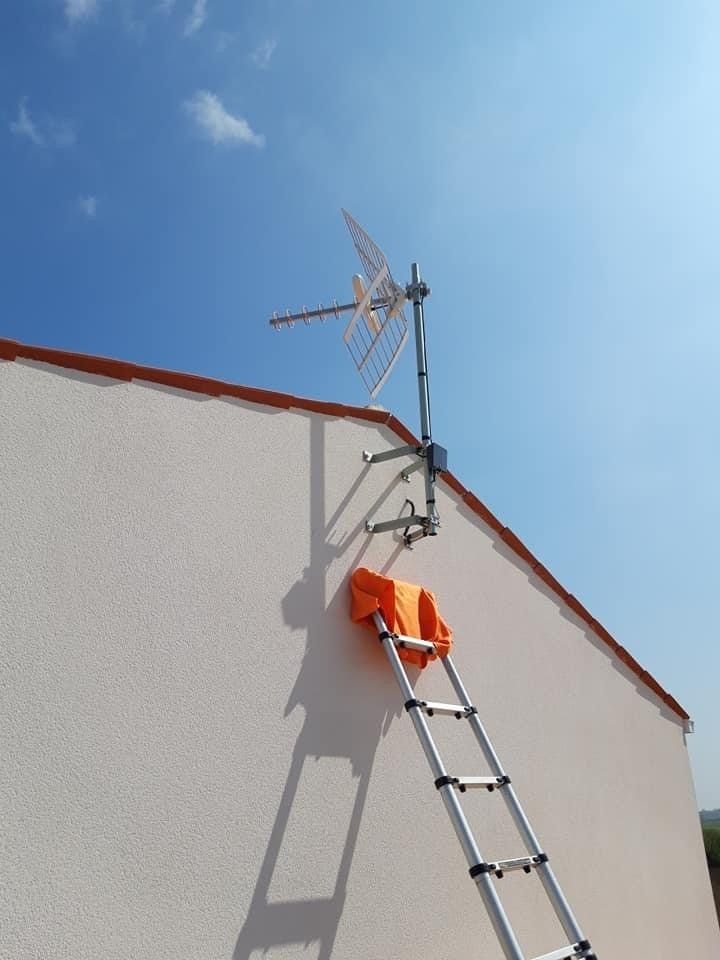 Installation satellite