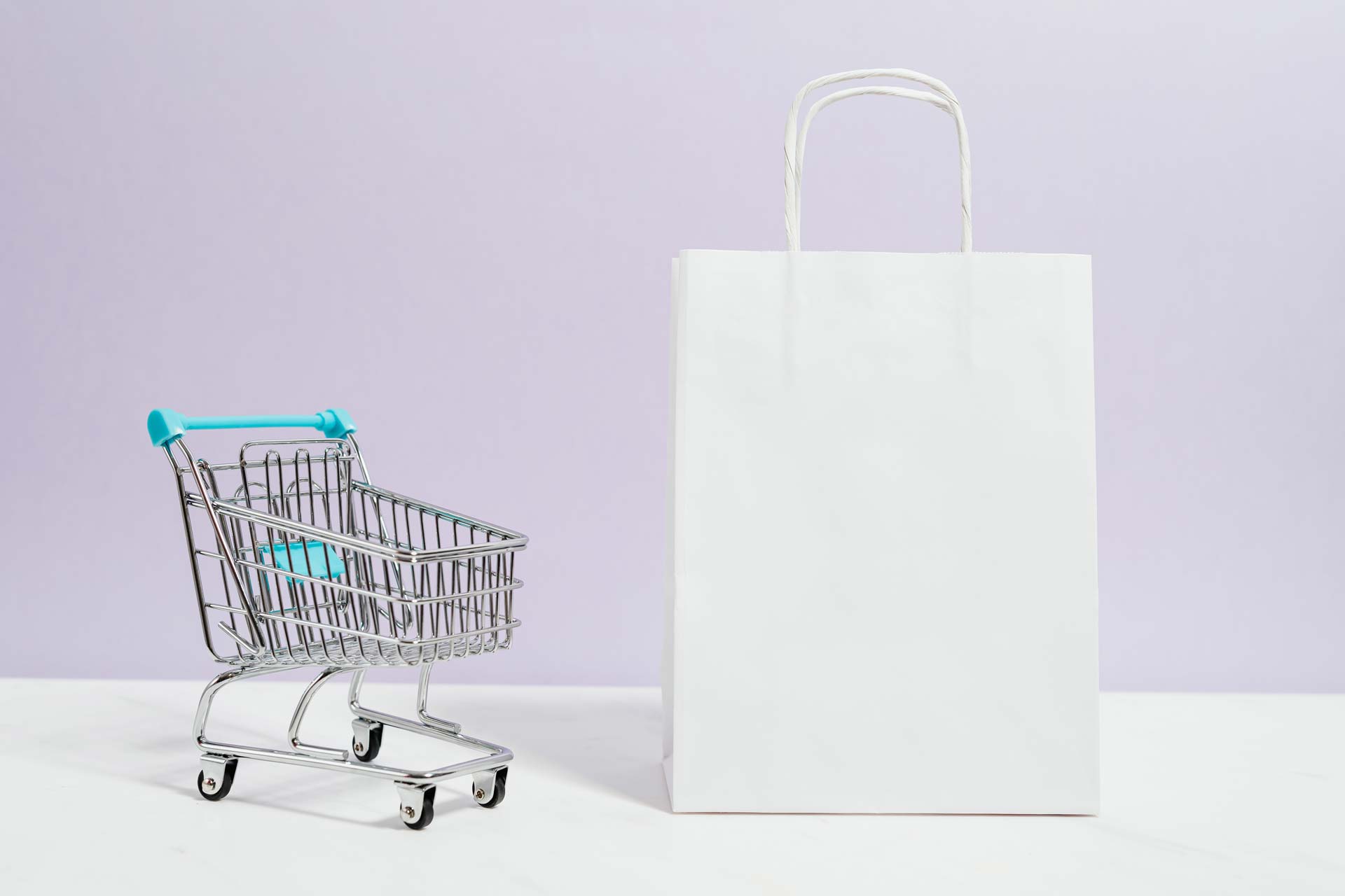 panier et sac en papier