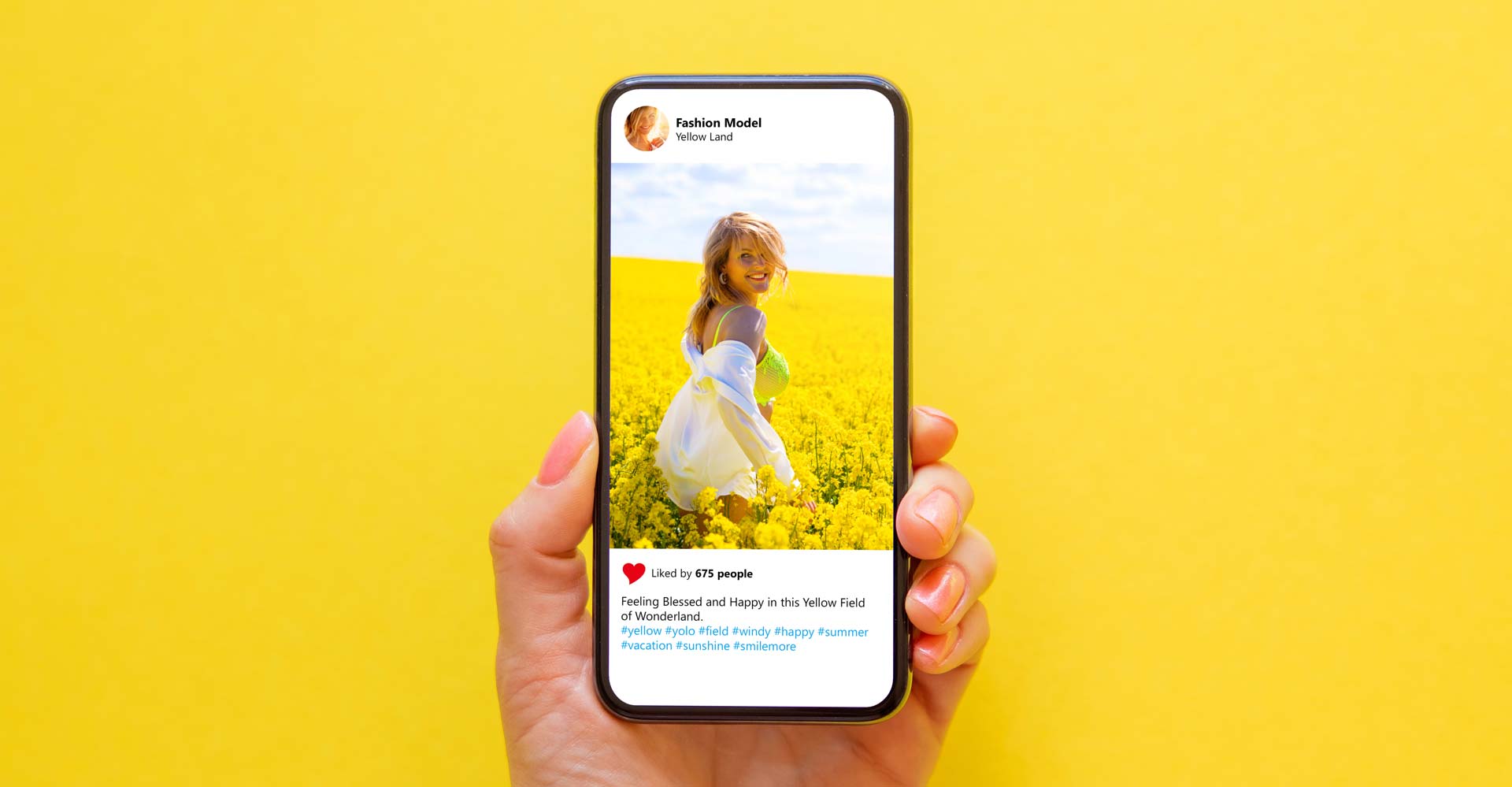Publication sur Instagram