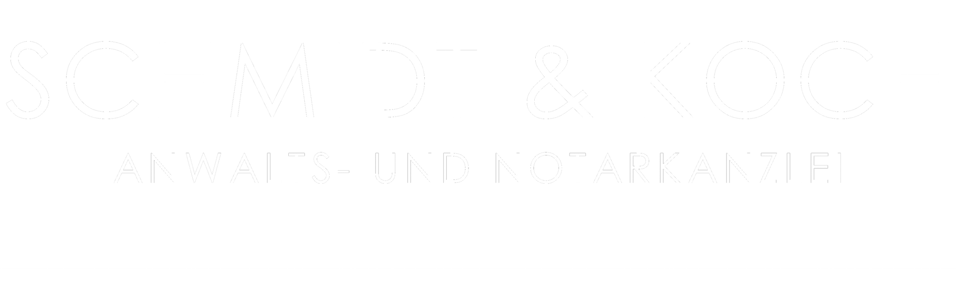 Logo Anwalts- und Notarkanzlei Schmidt & Koch GbR