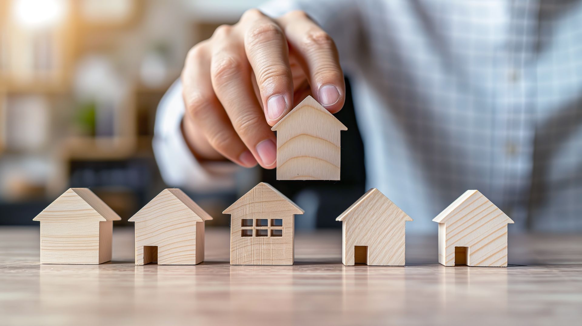 Des petites maisons en bois