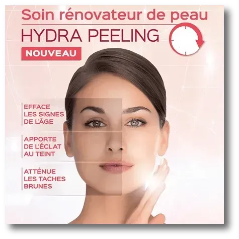 Soin rénovateur de peau Hydra Peeling