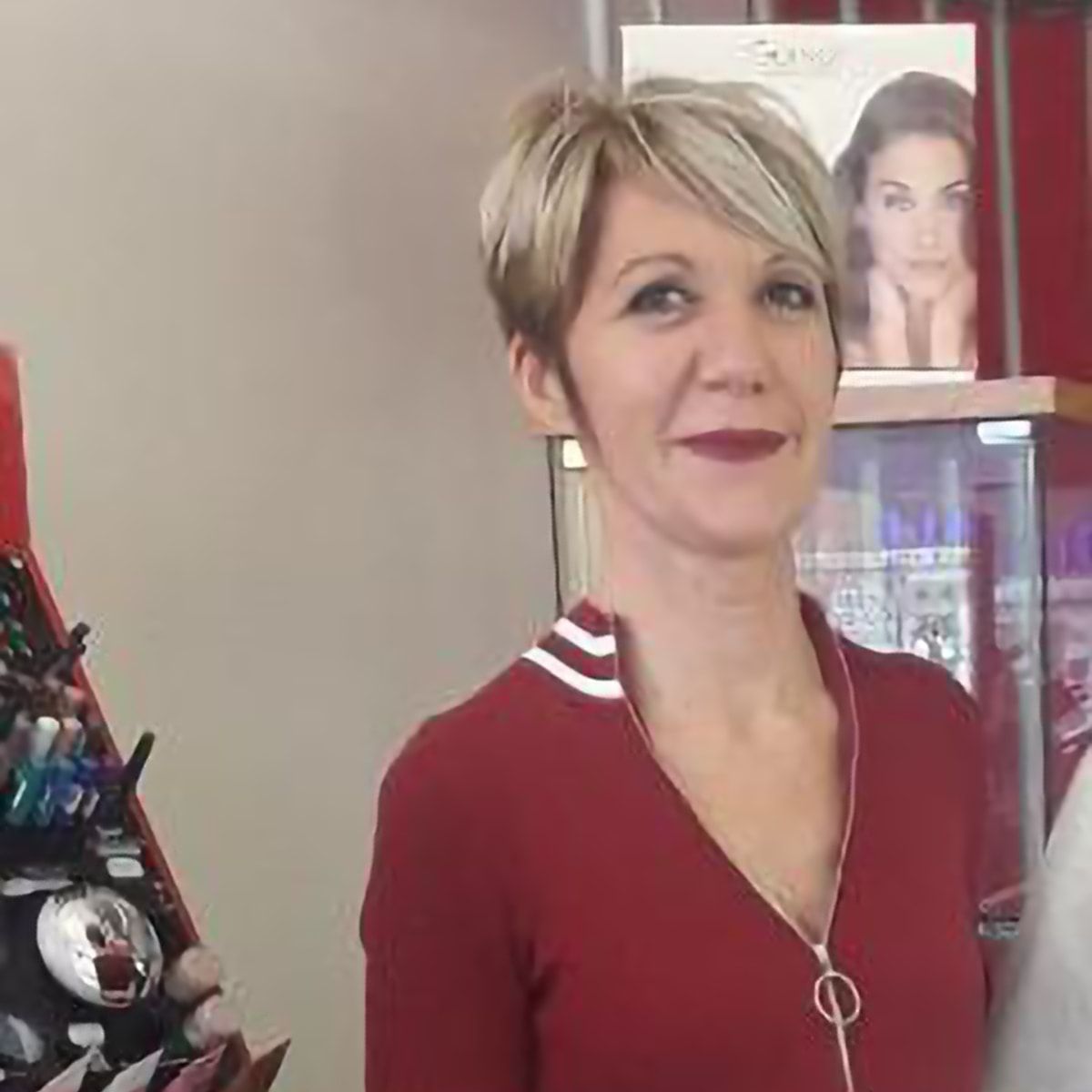 Gérante de l'institut de beauté Margot