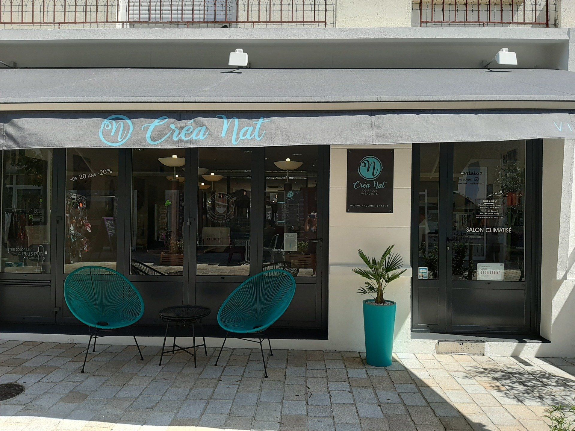 Notre salon de coiffure est à Pornichet