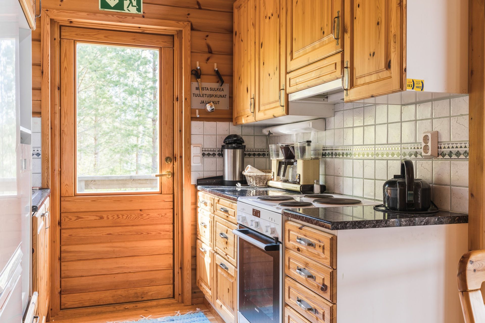 Villa Koirion keittiö Paratiisisaarella