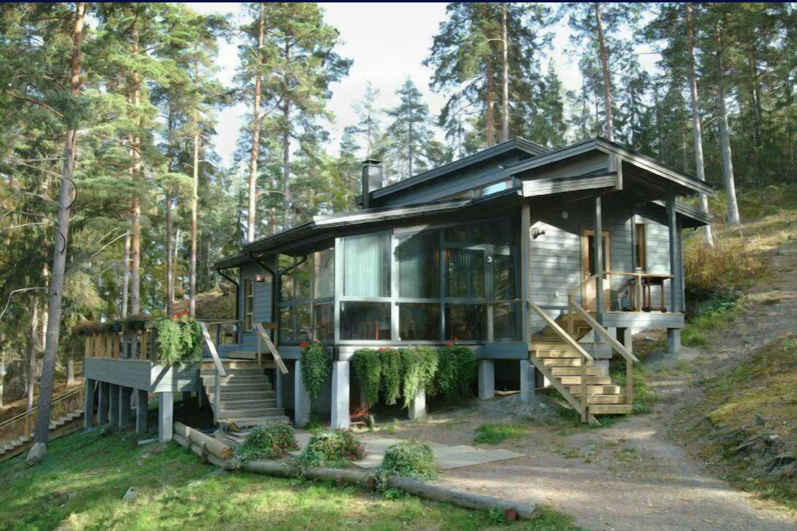 Villa Aahollin kokoustila Paratiisisaarella