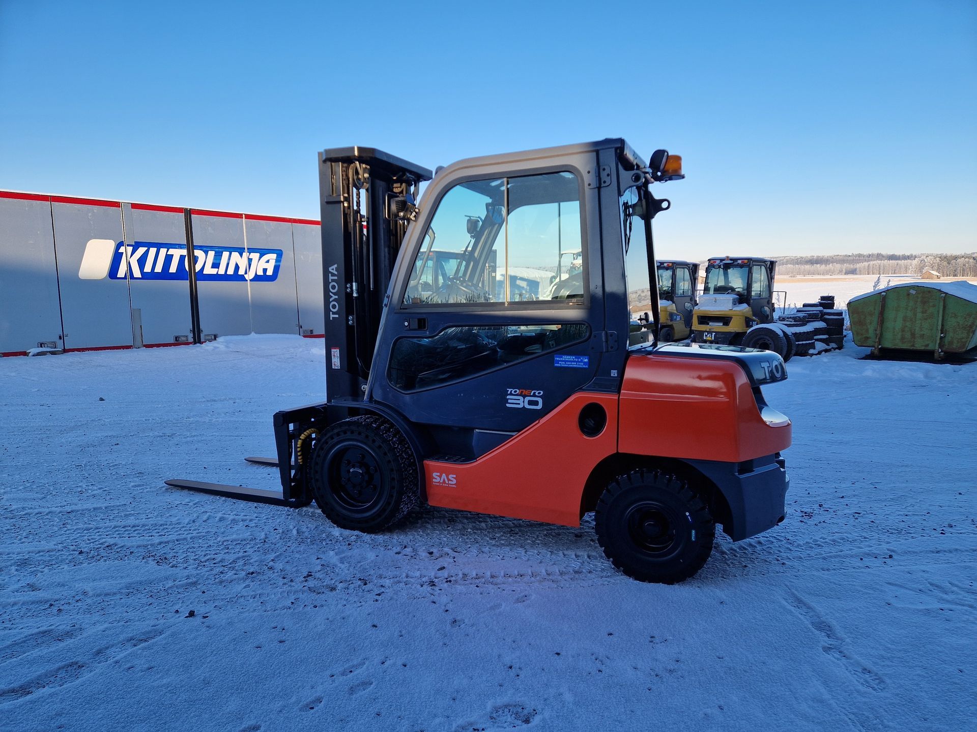 Toyota 02-8FDF30 dieseltrukki vm. 2017