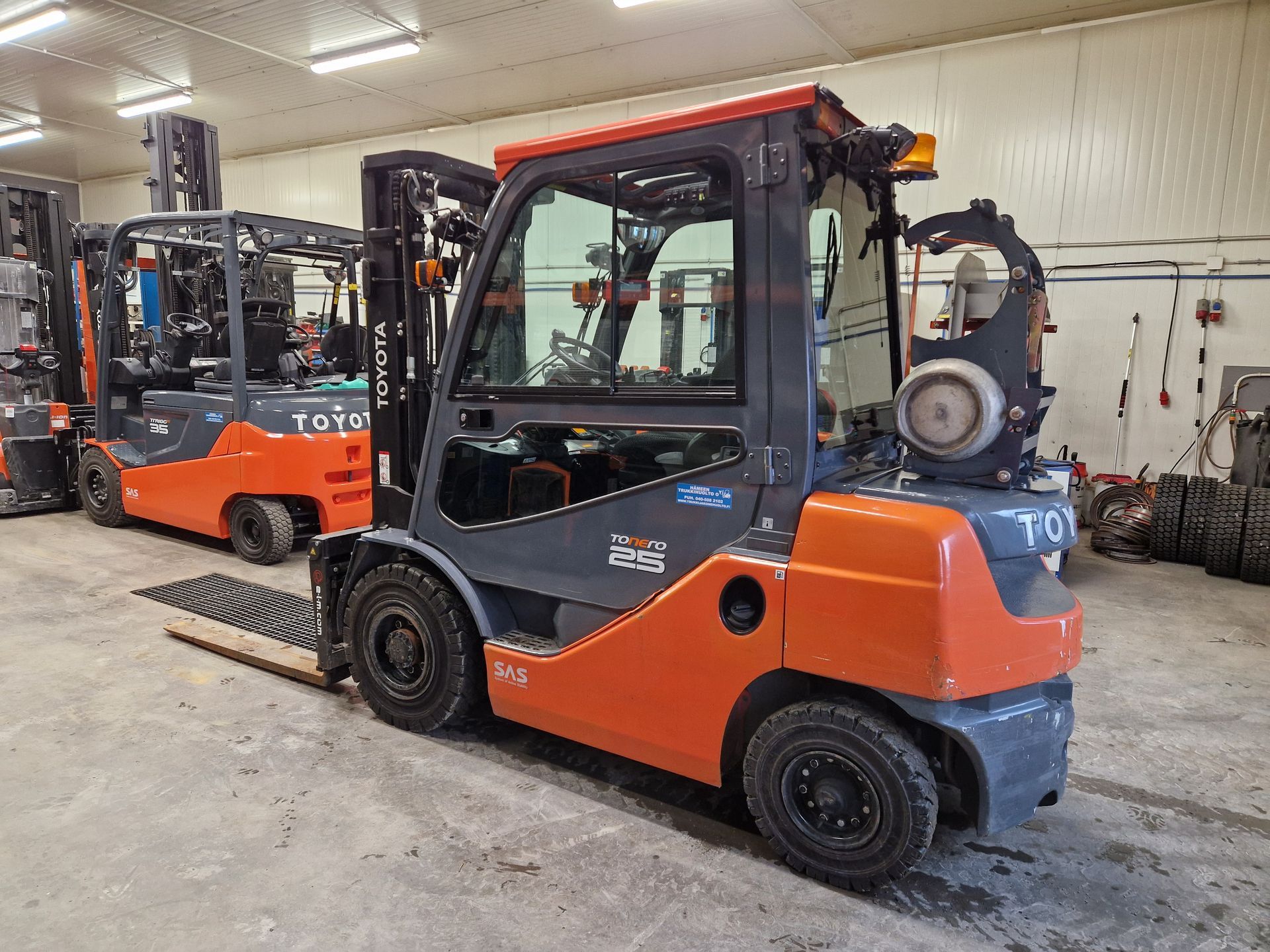 Toyota 02-8FGF25 kaasutrukki vm. 2019